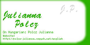 julianna polcz business card